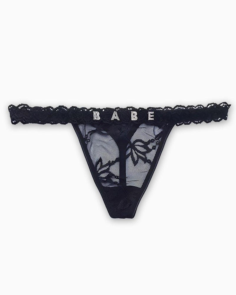 Custom Name Thong